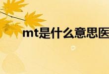 mt是什么意思醫(yī)學（mt是什么意思）