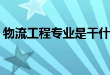 物流工程專業(yè)是干什么的(主要學(xué)什么課程)