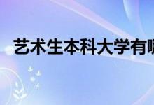 藝術(shù)生本科大學(xué)有哪些學(xué)校（哪個比較好）