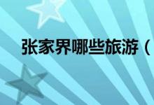 張家界哪些旅游（張家界旅游景點(diǎn)介紹）