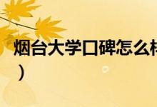 煙臺大學(xué)口碑怎么樣好就業(yè)嗎（全國排名第幾）