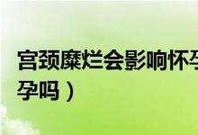宮頸糜爛會(huì)影響懷孕初期（宮頸糜爛會(huì)影響懷孕嗎）