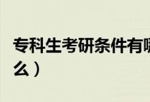 ?？粕佳袟l件有哪些（?？粕佳袟l件是什么）