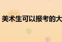 美術(shù)生可以報考的大學(xué)（可以選擇哪些院校）