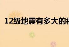 12級(jí)地震有多大的視頻（12級(jí)地震有多大）