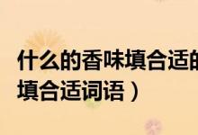 什么的香味填合適的詞語(yǔ)三年級(jí)（什么的香味填合適詞語(yǔ)）