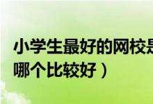 小學生最好的網(wǎng)校是哪家（中小學網(wǎng)校排行榜哪個比較好）
