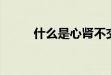 什么是心腎不交（什么是心前區(qū)）
