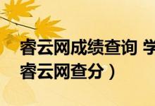 睿云網(wǎng)成績查詢 學生（學生和家長如何使用睿云網(wǎng)查分）