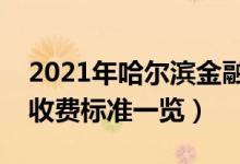 2021年哈爾濱金融學院學費是多少（各專業(yè)收費標準一覽）