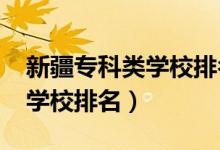 新疆?？祁悓W(xué)校排名（2022年新疆十大?？茖W(xué)校排名）