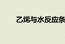 乙烯與水反應條件（乙烯與水反應）