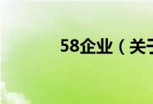 58企業(yè)（關(guān)于58企業(yè)的介紹）
