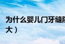 為什么嬰兒門(mén)牙縫隙大（為什么嬰兒門(mén)牙縫隙大）