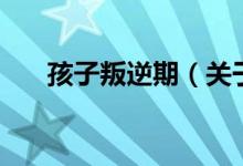 孩子叛逆期（關(guān)于孩子叛逆期的介紹）