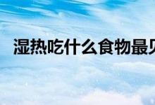 濕熱吃什么食物最見效（濕熱吃什么食物）