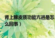 腎上腺皮質功能亢進是怎么回事（腎上腺皮質功能亢進是怎么回事）