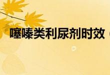 噻嗪類利尿劑時效（噻嗪類利尿劑有哪些）