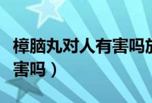樟腦丸對人有害嗎放在衣服里（樟腦丸對人有害嗎）
