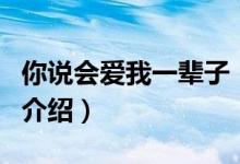 你說會(huì)愛我一輩子（關(guān)于你說會(huì)愛我一輩子的介紹）