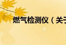 燃?xì)鈾z測儀（關(guān)于燃?xì)鈾z測儀的介紹）