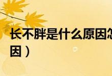 長不胖是什么原因怎么改善（長不胖是什么原因）