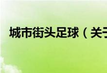 城市街頭足球（關于城市街頭足球的介紹）