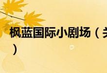 楓藍(lán)國際小劇場（關(guān)于楓藍(lán)國際小劇場的介紹）