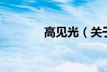高見光（關于高見光的介紹）
