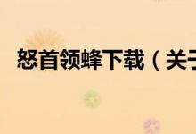 怒首領(lǐng)蜂下載（關(guān)于怒首領(lǐng)蜂下載的介紹）