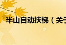 半山自動扶梯（關于半山自動扶梯的介紹）