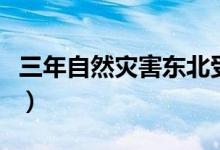 三年自然災害東北受到影響嗎（三年自然災害）