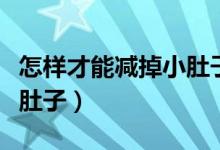 怎樣才能減掉小肚子的贅肉（怎樣才能減掉小肚子）