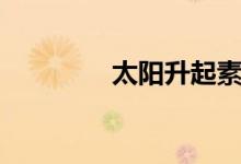 太陽(yáng)升起素材（太陽(yáng)升起）