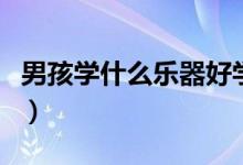 男孩學(xué)什么樂(lè)器好學(xué)簡(jiǎn)單（男孩學(xué)什么樂(lè)器好）