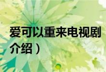 愛可以重來電視?。P(guān)于愛可以重來電視劇的介紹）