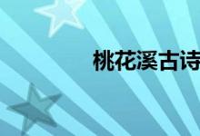 桃花溪古詩(shī)講解（桃花溪）