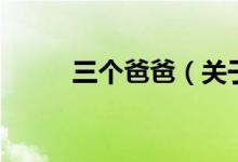 三個爸爸（關(guān)于三個爸爸的介紹）