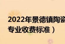 2022年景德鎮(zhèn)陶瓷大學(xué)學(xué)費(fèi)多少錢(qián)（一年各專(zhuān)業(yè)收費(fèi)標(biāo)準(zhǔn)）