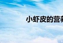 小蝦皮的營(yíng)養(yǎng)價(jià)值（小蝦皮）