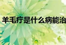 羊毛疔是什么病能治胃嗎（羊毛疔是什么?。?class=
