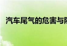 汽車(chē)尾氣的危害與防治（汽車(chē)尾氣的危害）