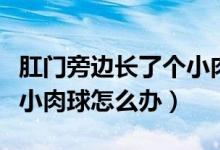 肛門旁邊長(zhǎng)了個(gè)小肉球怎么辦（肛門長(zhǎng)了一個(gè)小肉球怎么辦）
